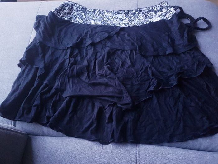 Jupe courte noire 40