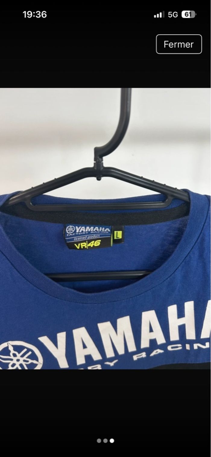 T-shirt yamaha - photo numéro 3