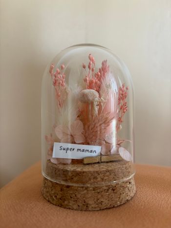 Cloche fleurie super maman idée cadeau