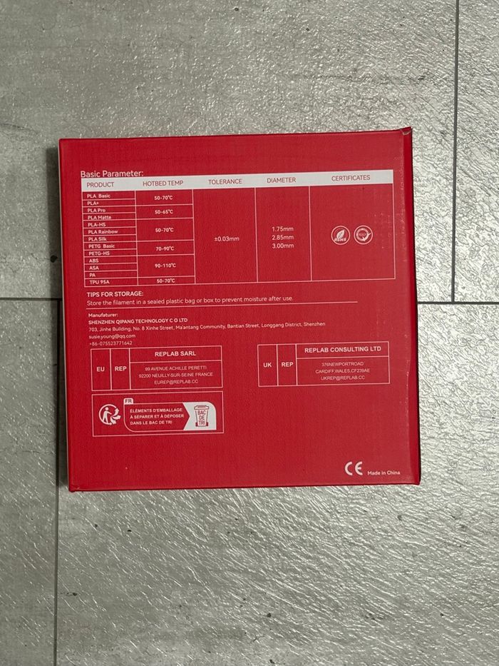 Filament PETG blanc kingroon - photo numéro 4