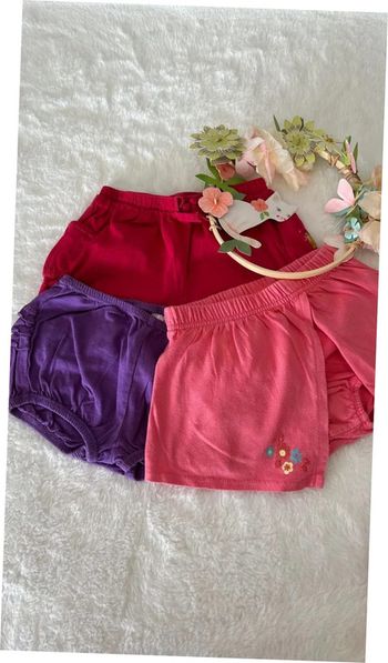 Lot short été fille 2 ans