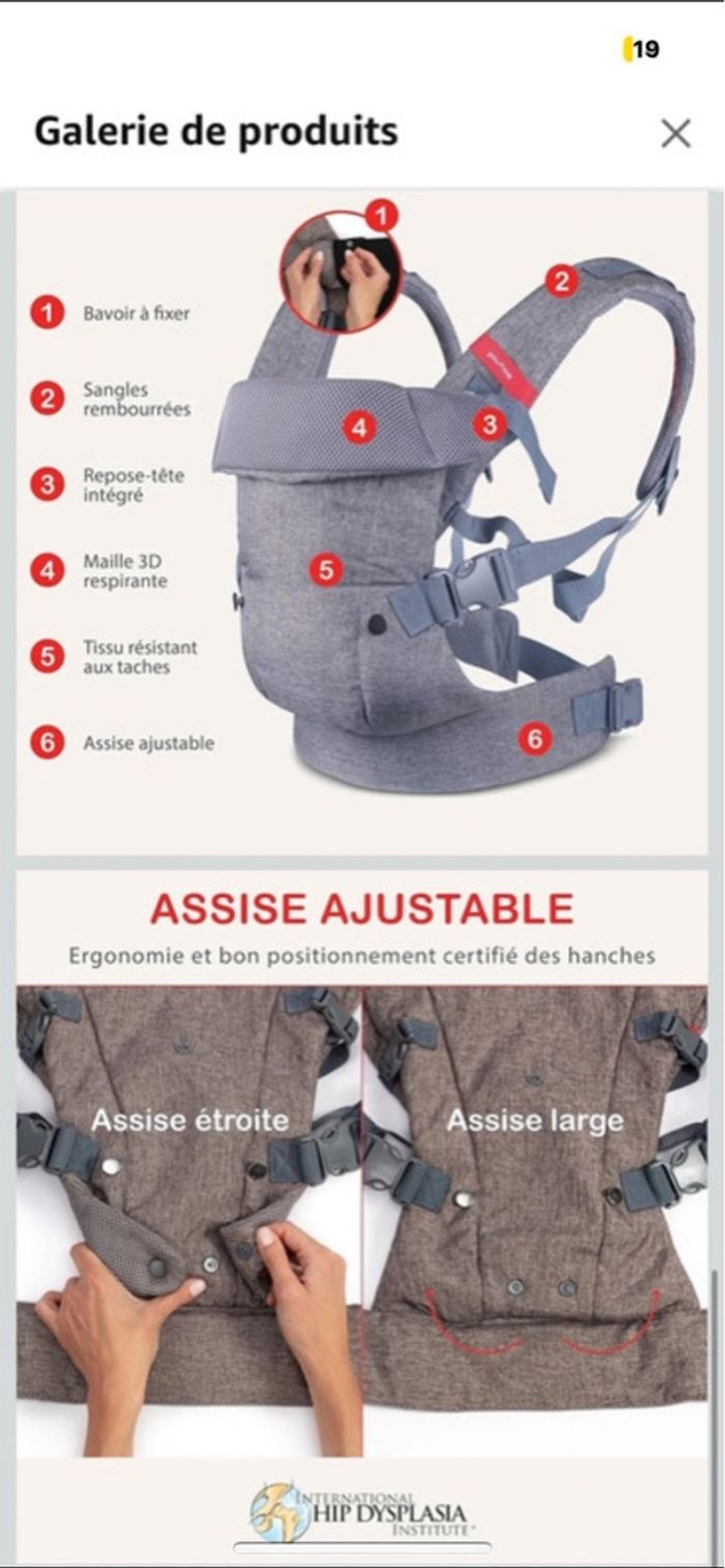 Porte bébé - photo numéro 3