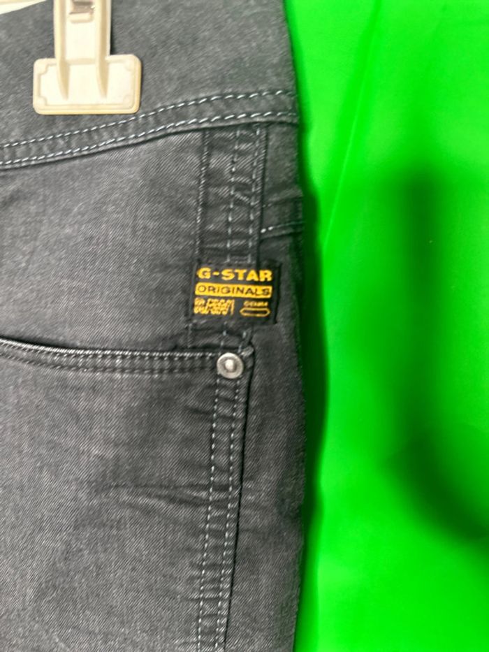 Superbe jupe G-Star, extensible, gris foncé taille 38 - photo numéro 2