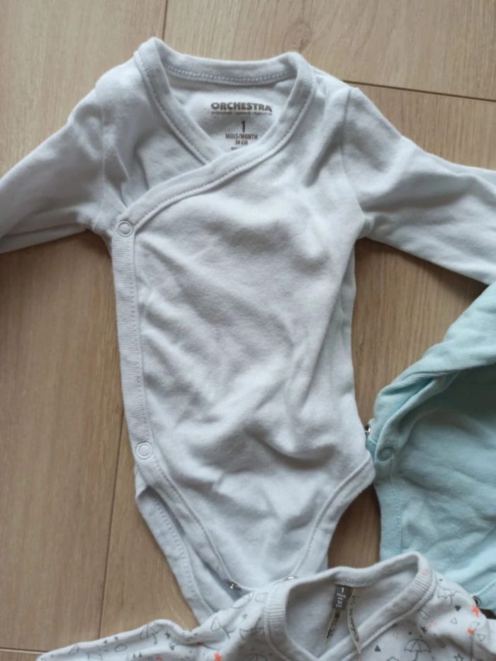 Lot de 3 bodies manches longues + offert - photo numéro 4