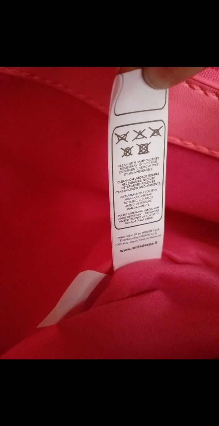 Sac cabas écru et fuschia - photo numéro 9