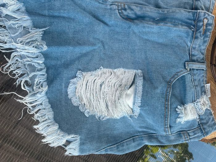 Short jeans Neuf SHEIN 1XL - photo numéro 3