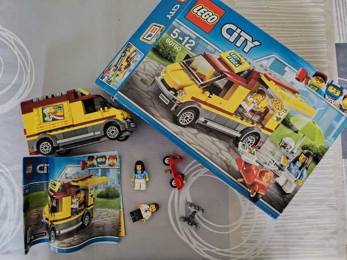 Lego city camion pizza