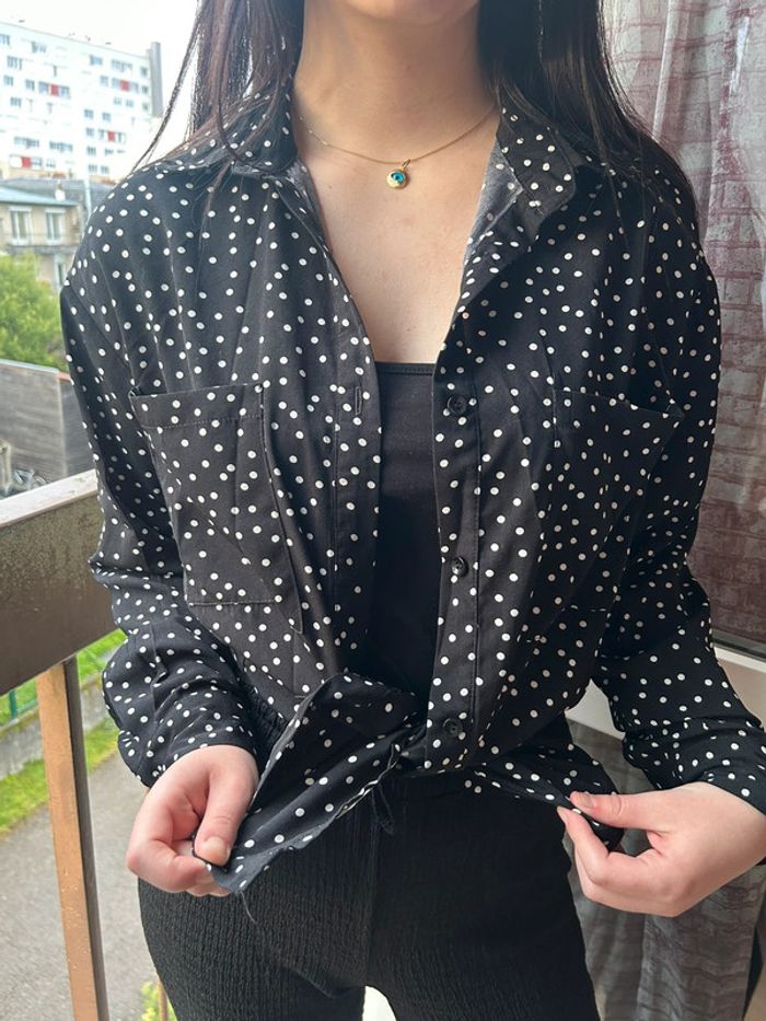 Chemise a pois - photo numéro 2