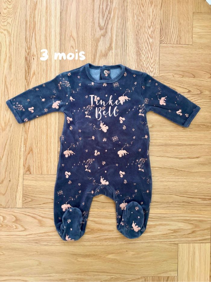 Pyjama velours Kiabi