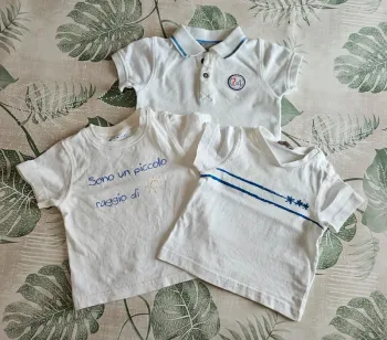 Lot 3 t-shirts Grain de blé taille 6 mois