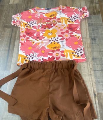 Ensemble short/t-shir