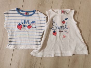T-shirts fille 6mois