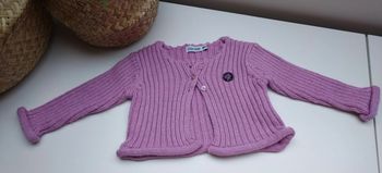 Gilet lilas Obaïbi T6M