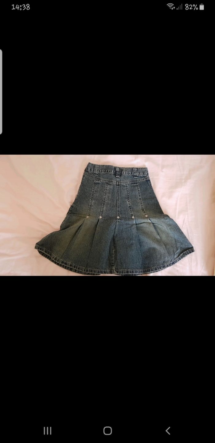 Jupe en jean style délavé - photo numéro 3