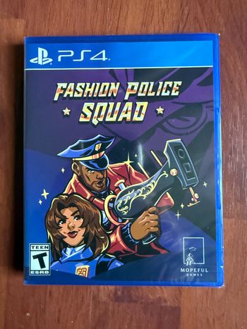 Fashion Police Squad Jeu Sony Playstation Ps4 / Ps5 NEUF sous blister Limited Run Games LRG #557