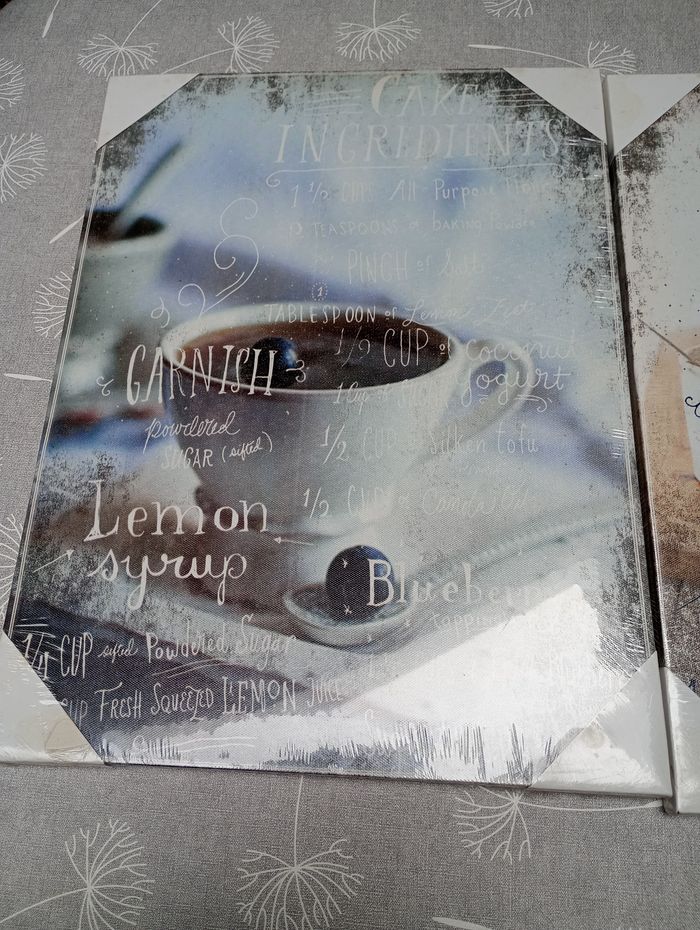 Lot de 2 toiles - photo numéro 3