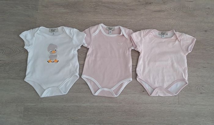 Lot 3 body bébé fille taille naissance