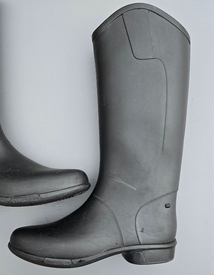 Bottes d équitation enfants taille 33 fouganza décathlon - photo numéro 5