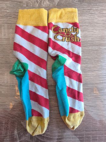 Chaussettes Candy crush