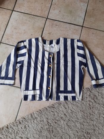 Veste tailleur 40/42 coton acrylique