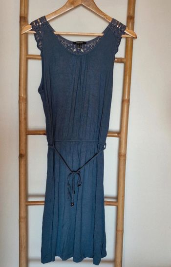 Robe d'été bleu.