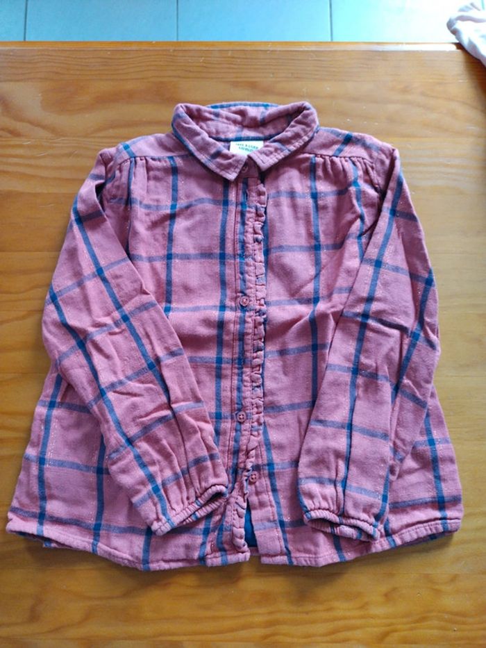 Chemise fille 4 ans Tape à l'oeil