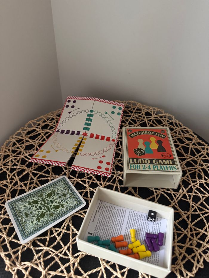 Matchbox Fun Matchbox Fun Mini Ludo Game Freepost lot - photo numéro 2