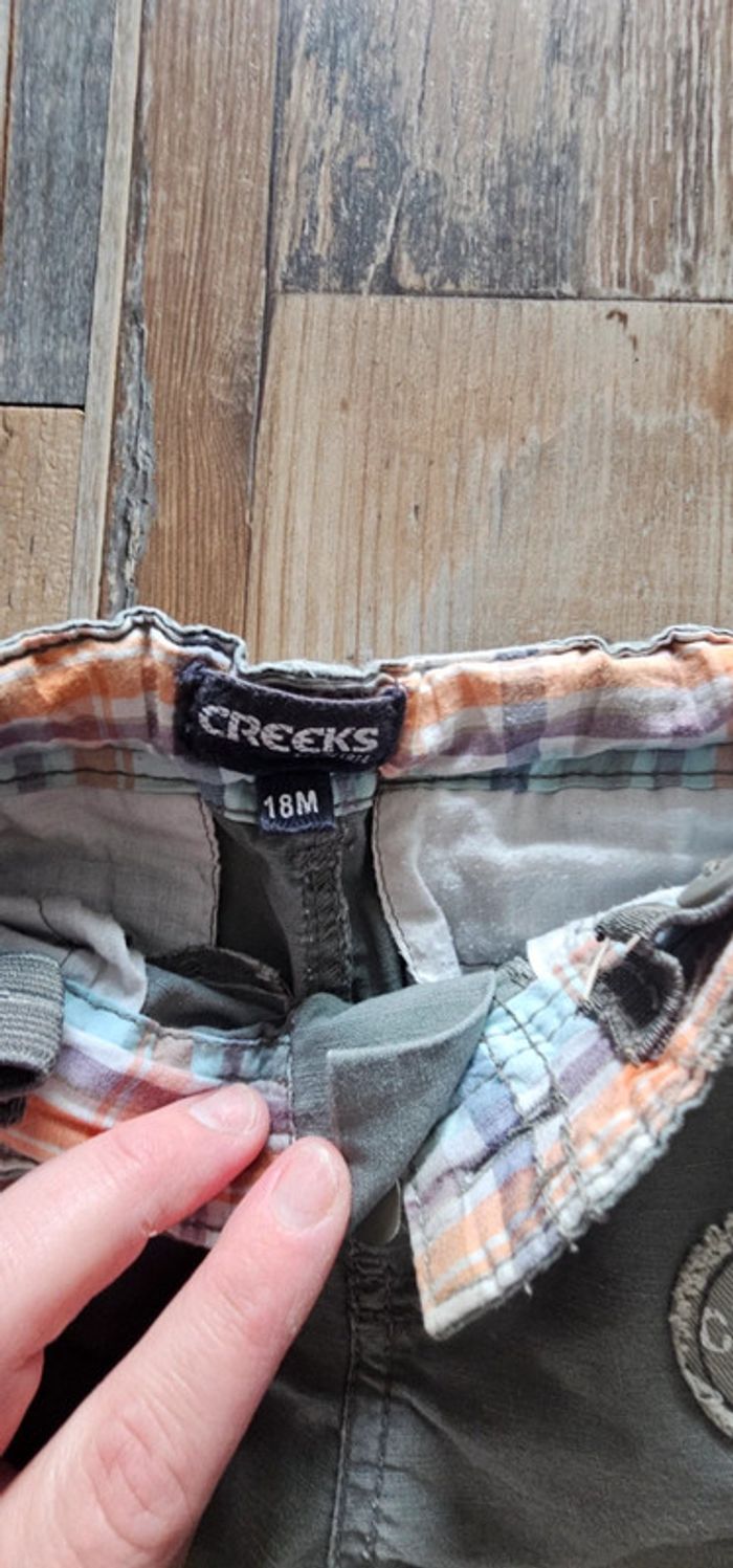 Lot de 2 shorts garçon taille 18 mois - photo numéro 4