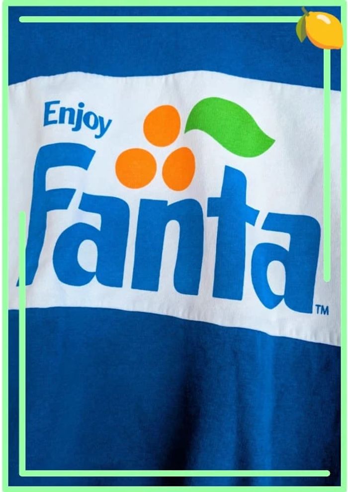 Sweat "Enjoy Fanta" vintage – Taille S - photo numéro 2