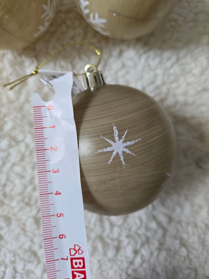 Boules décoration sapin de Noël. - photo numéro 3