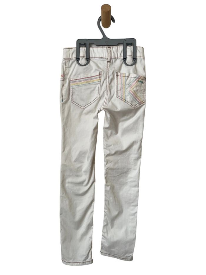 Pantalon blanc léger et stretch - Kenzo Kids 6 ans (116cm) - photo numéro 6