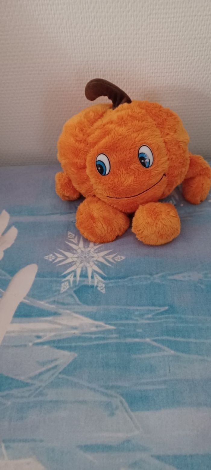 Très jolie petite peluche potiron - photo numéro 7