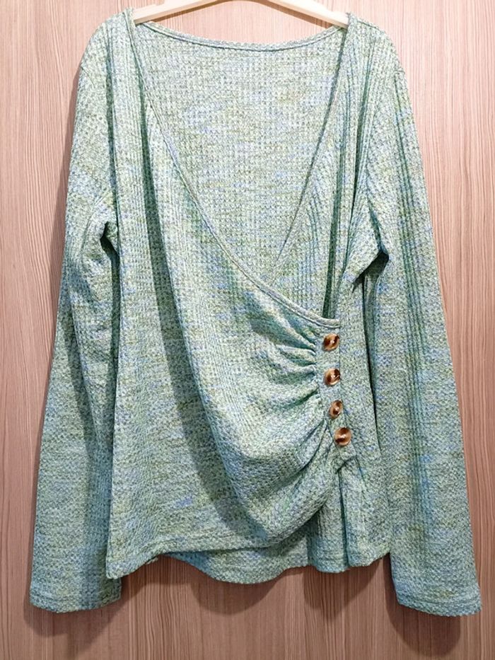 Haut blouse manches longues