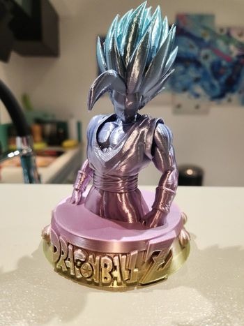 Figurine Dragon Ball Super – Gohan Beast – Buste collector – Impression 3D
