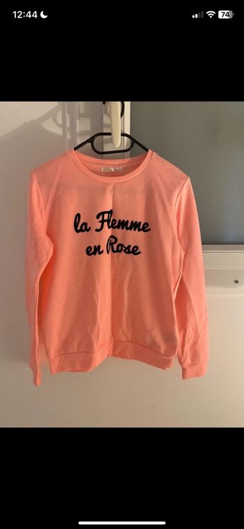 pull “la flemmes en rose”