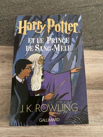 Livre Harry Potter 6 Gallimard Grand format
