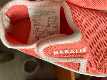 Chaussure aquatique enfant décathlon