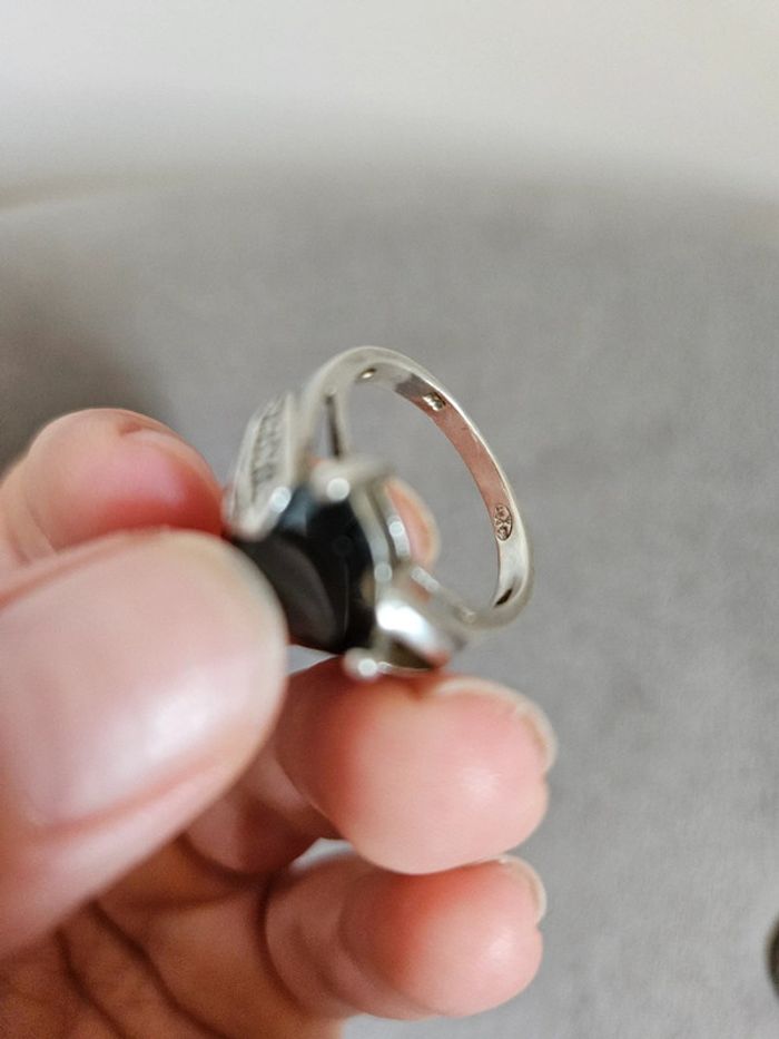 Bague en argent taille 58 - photo numéro 5