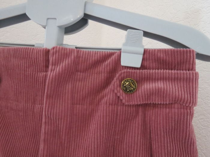 short velours côtelé rose 🌸 artlove paris – t40 - photo numéro 4