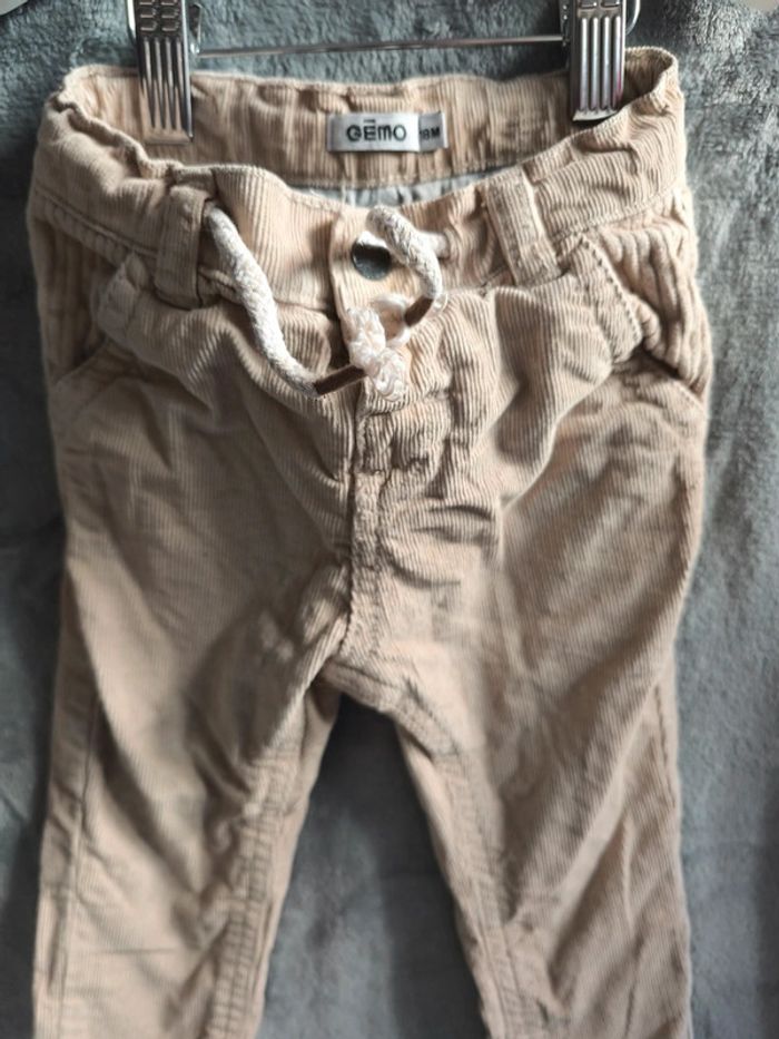 Pantalon épais taille 12 mois marque gémo - photo numéro 2