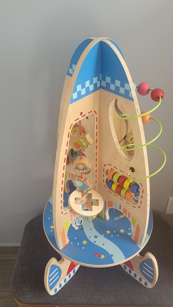 Fusée en bois - photo numéro 3