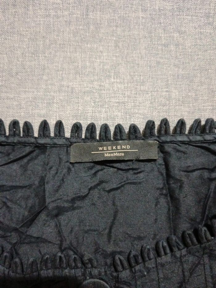 C63 blouse marine Maxmara 36 - photo numéro 3