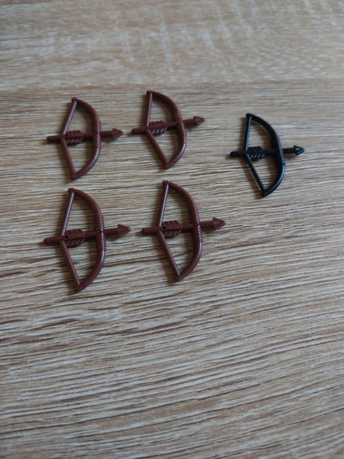 Lego lot 5 tir à l arc minifig - photo numéro 2