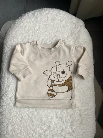 Pull Disney beige Winnie et porcinet