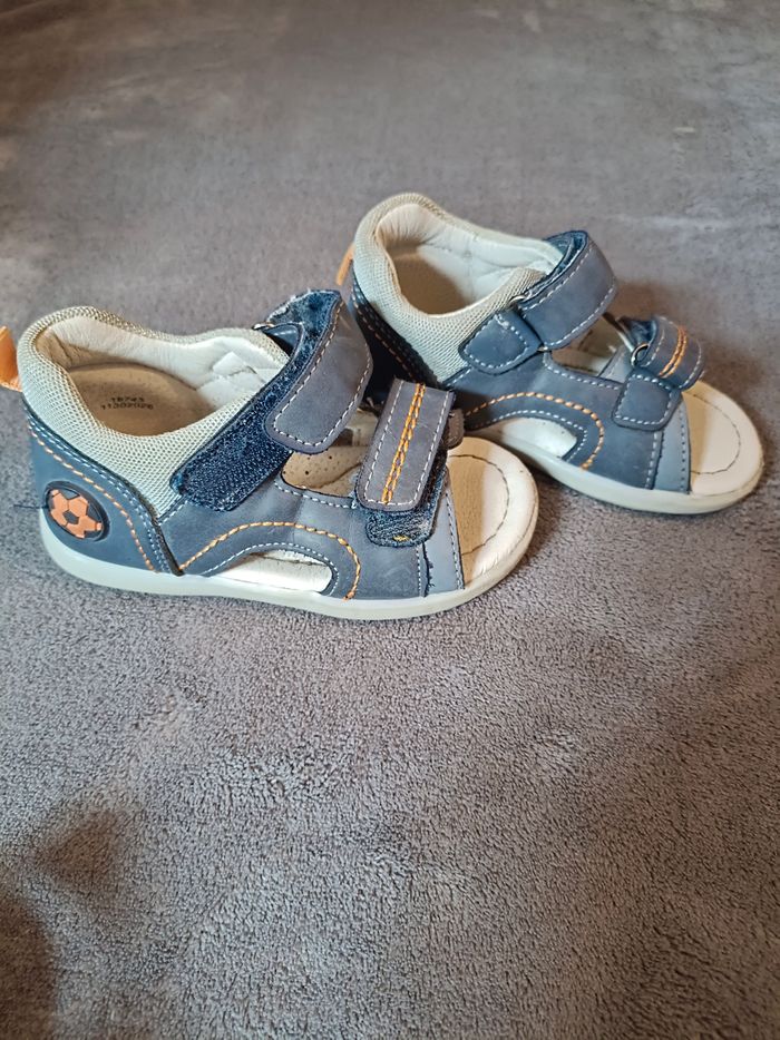 Sandales garçon bleu - photo numéro 2