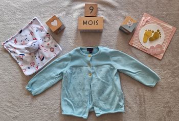 Gilet bleu clair 9M - Sergent Major (BE)