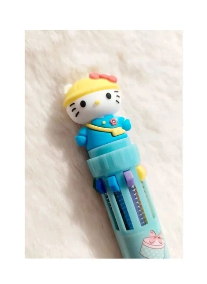 Stylo multicolore 10 couleurs Hello Kitty - photo numéro 2