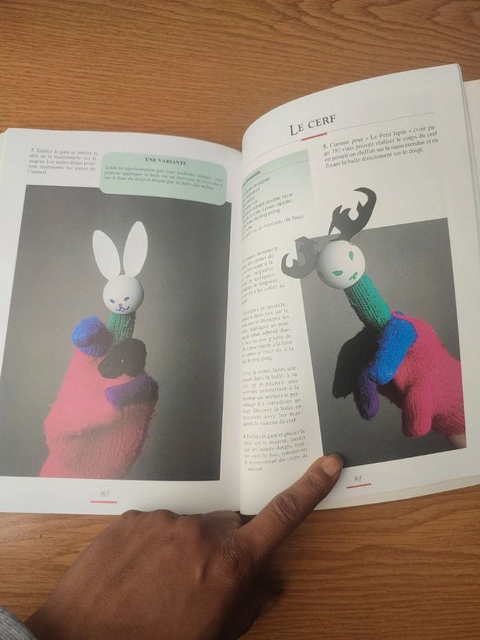 Livre marionnettes et poupée animée a fabriquer sois-meme - photo numéro 13