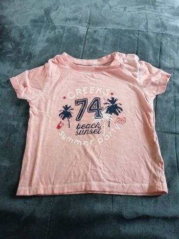 Tee shirt garçon Creeks 18 mois