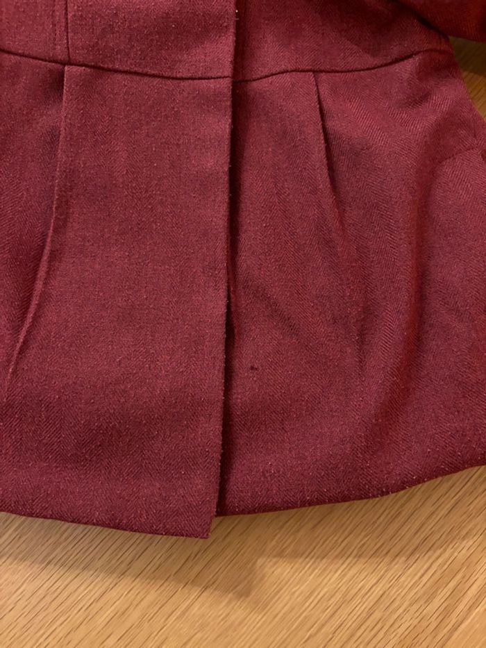 Manteau fourré Bordeaux - photo numéro 4